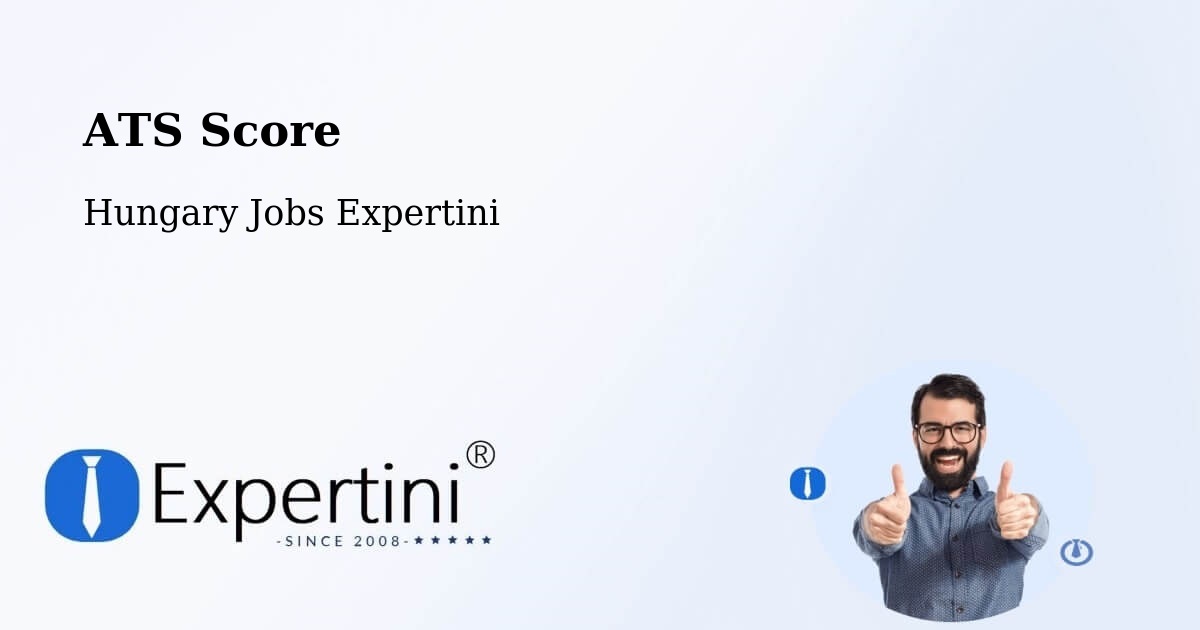 Resume ATS Score & Job Description Match Tool – Páty - Hungary Jobs Expertini